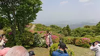 Séance photo de printemps dans la montagne d'Asakuma