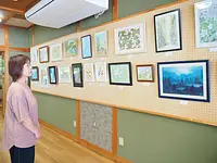 【展示】（波瀬駅）森アートサークル絵画作品展