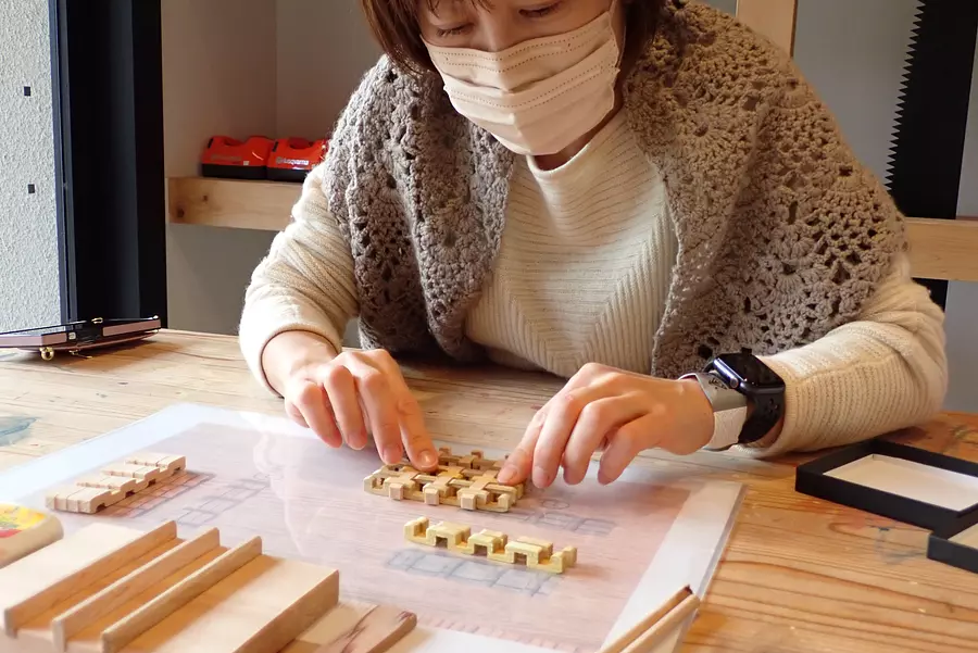 Let&#39;s make coasters using the traditional craft &quot;Kumiko&quot;!