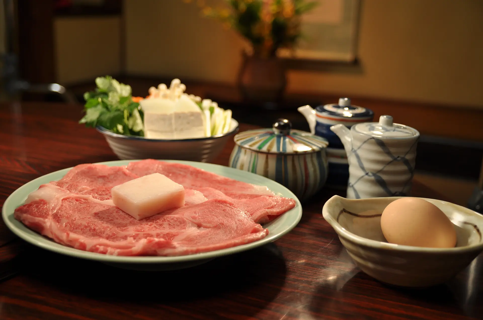 松阪牛　すき焼き