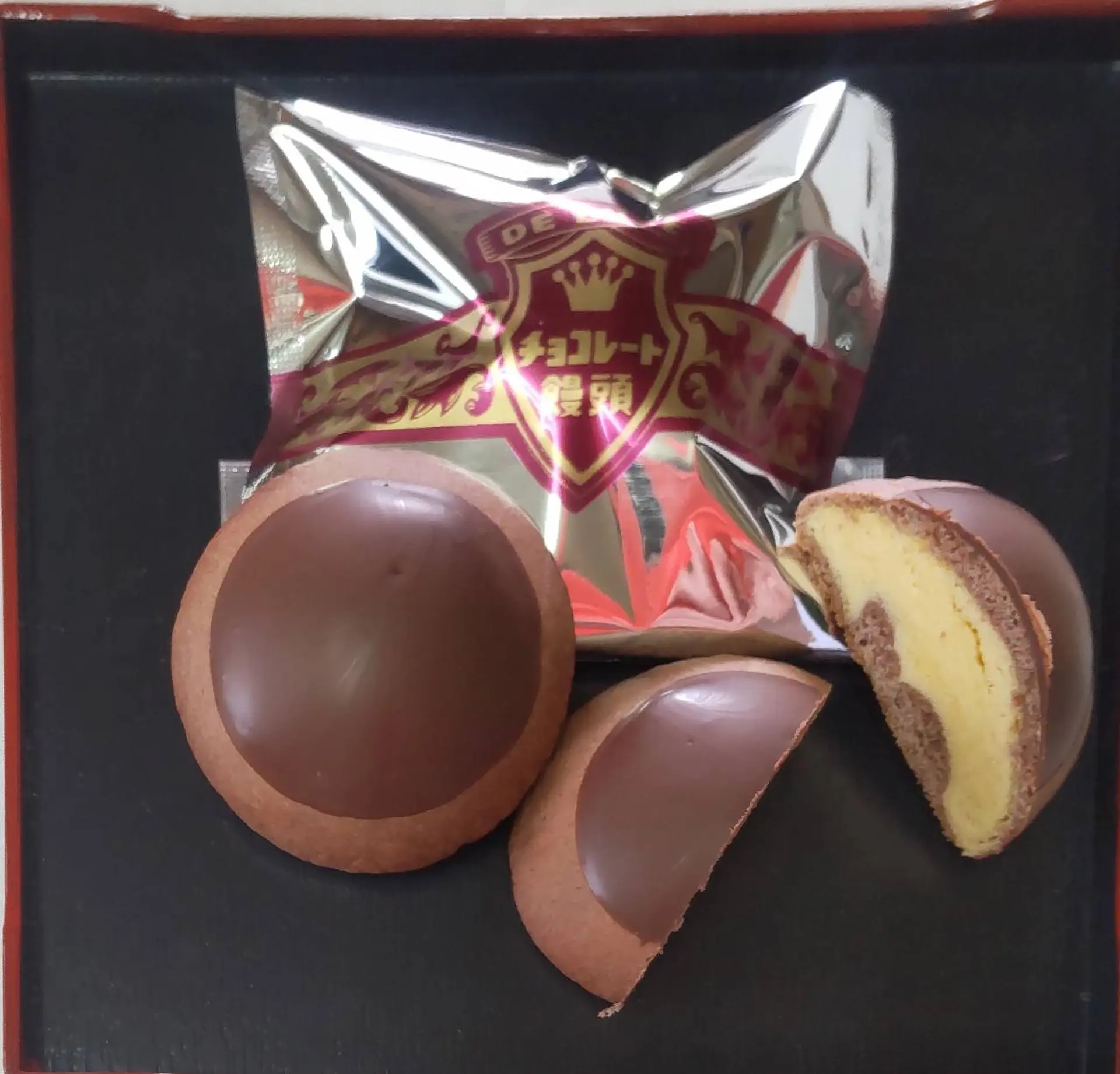 チョコレート饅頭