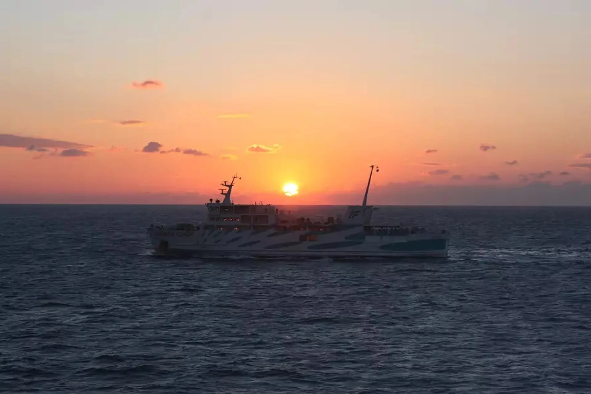 伊勢湾フェリー 2025年元日洋上初日の出クルーズ 