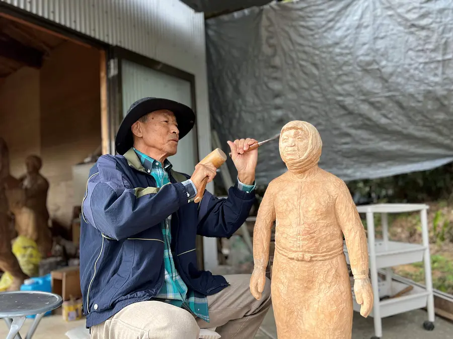 Toba Seaside Hotel Yamakawa Yoshihiro Ama Exposición de esculturas