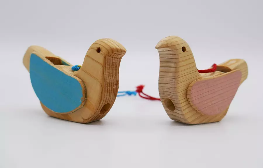 小鳥さんの鳥笛をつくろう！