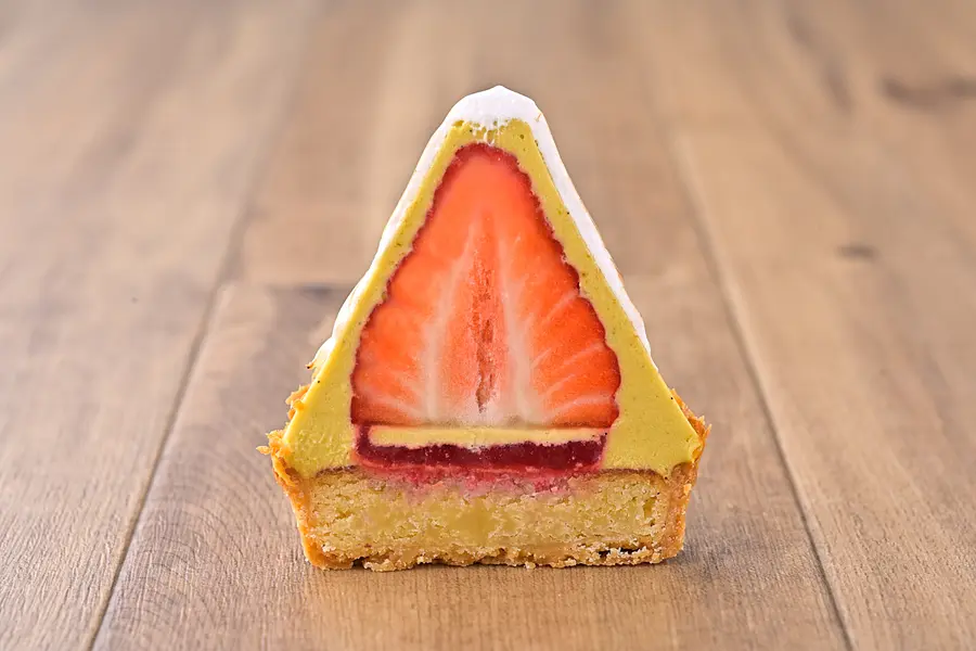 いちごとピスタチオのタルト