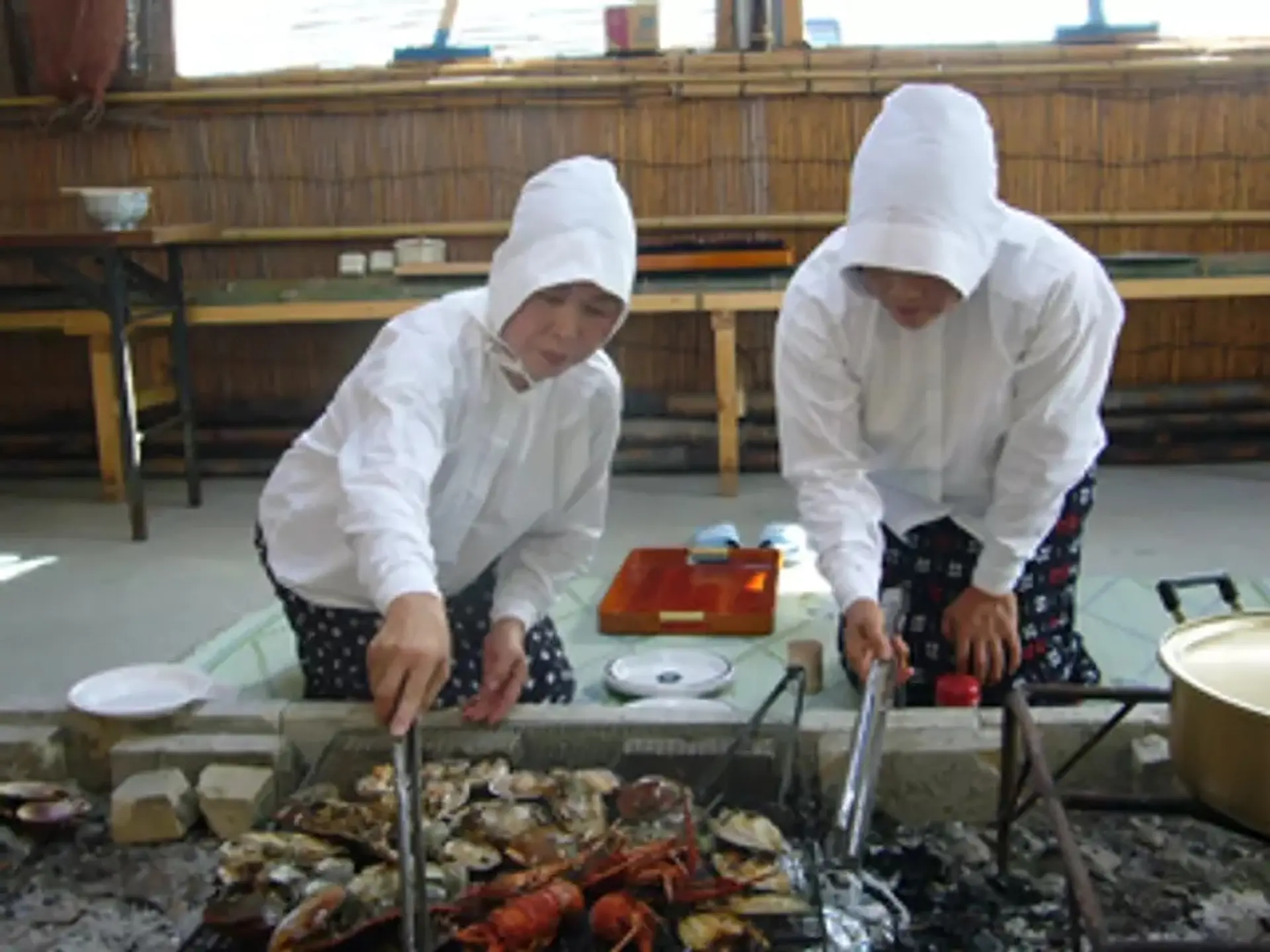 海女小屋 相差かまど