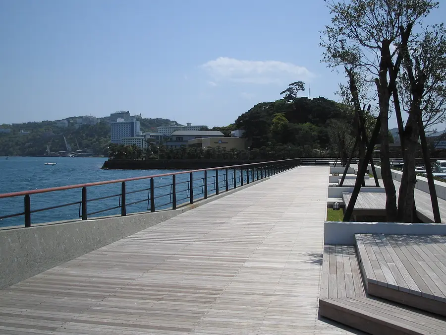 カモメの散歩道