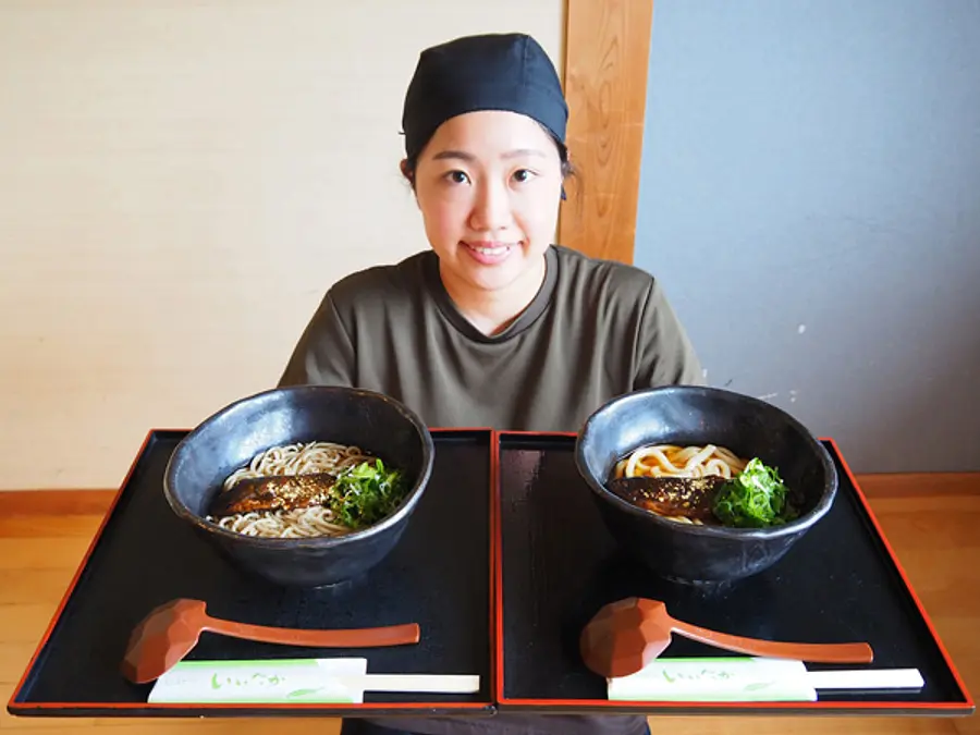 レストランいいたか　あまごそば・あまごうどん