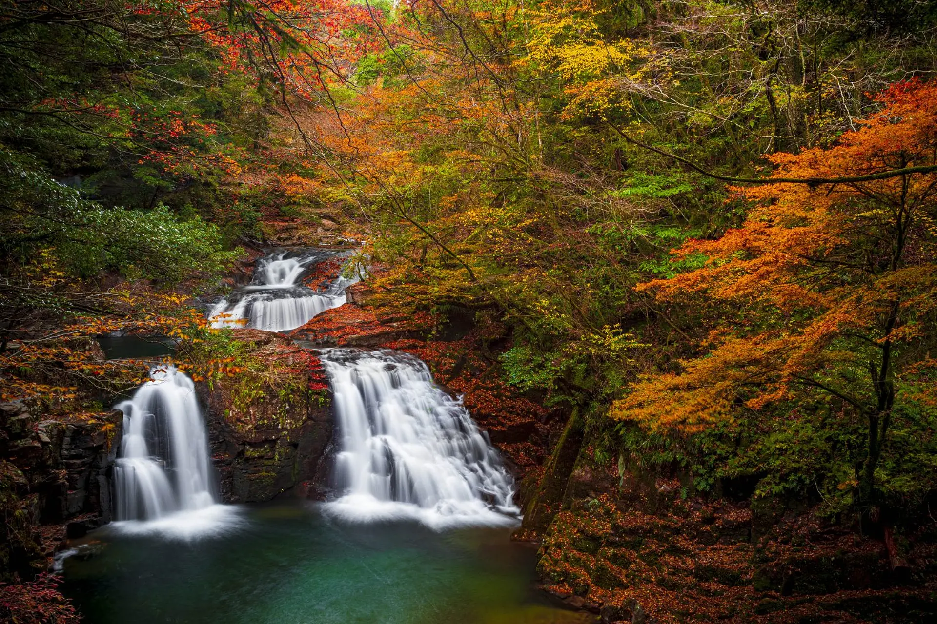 赤目四十八滝の紅葉（三重フォトギャラリー）