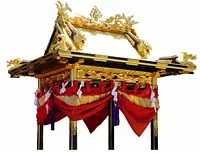 富田北島組鯨船山車　屋形（四日市市）