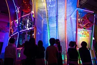 「光と音のジャングルジム」クリスマスVer