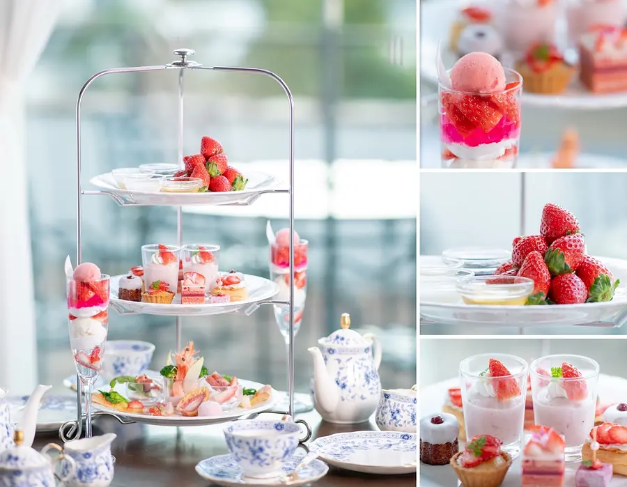 [Weekdays only] Strawberry afternoon tea