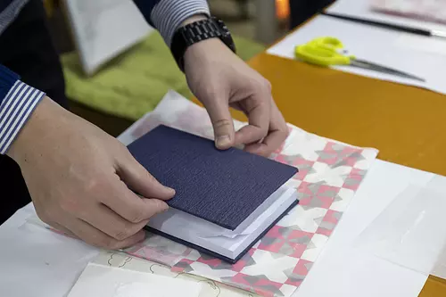 Experiencia en la creación de libros de Goshuin.