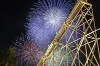 長島温泉 開業60周年 「花火大競演」（遊園地・ナガシマスパーランド）