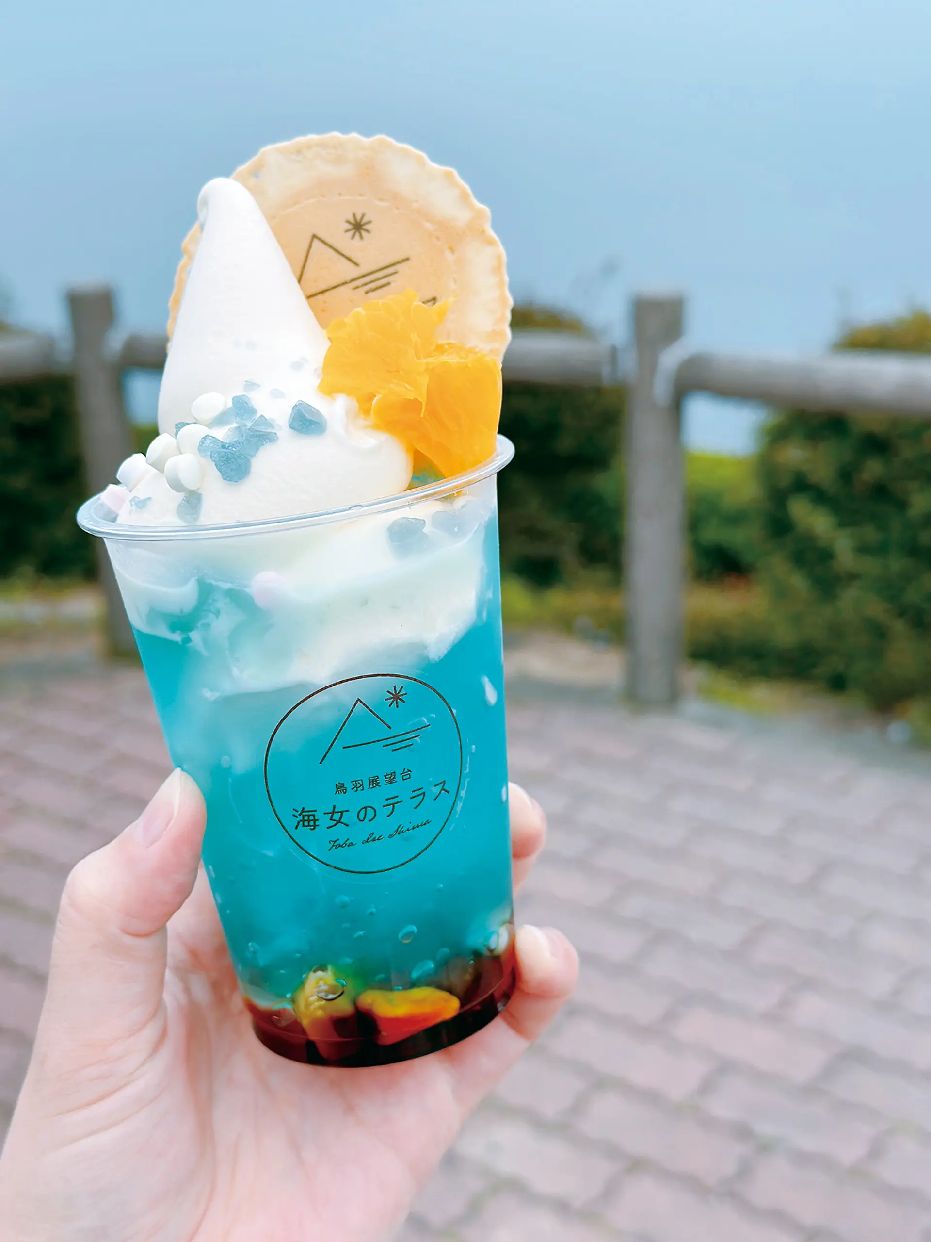 鳥羽展望台 海女のテラス