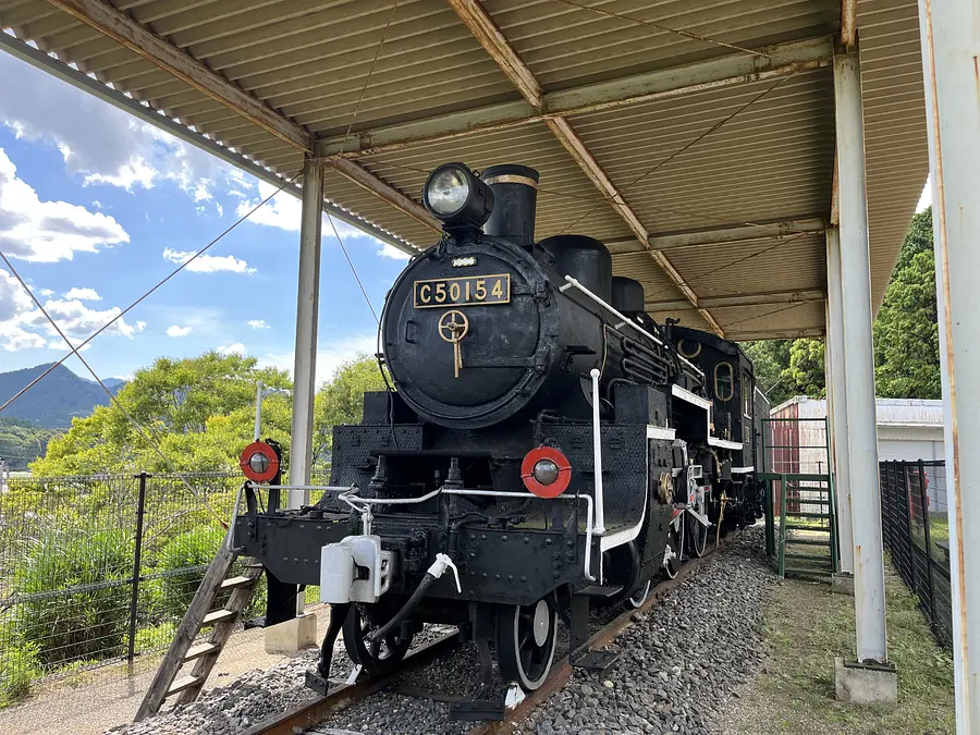 蒸気機関車C50 154が静態保存