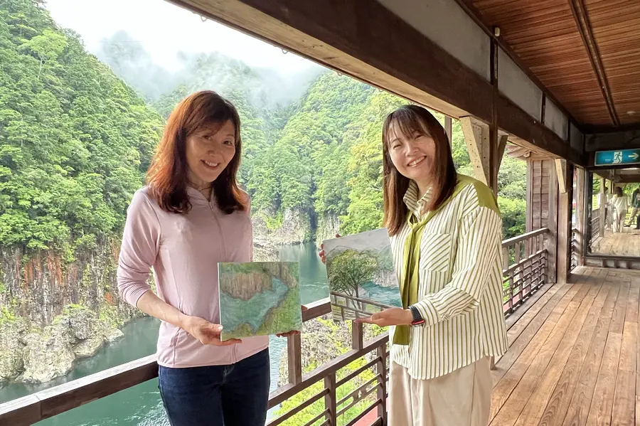 [Tourisme Kii] Dessinons un voyage à Kumano vol.3 Courant clair et brise fraîche, Dorokyo