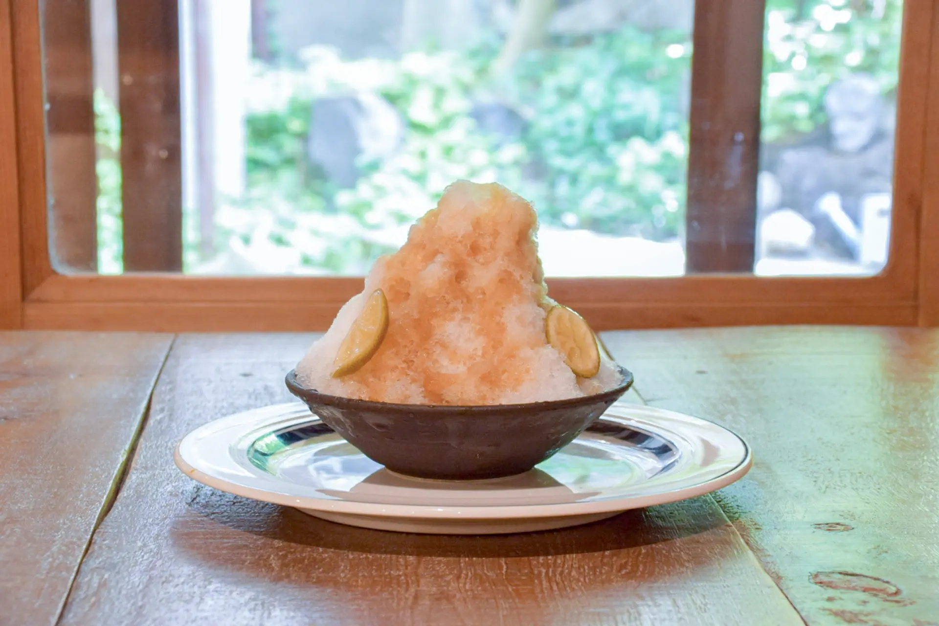 黒糖ライムかき氷