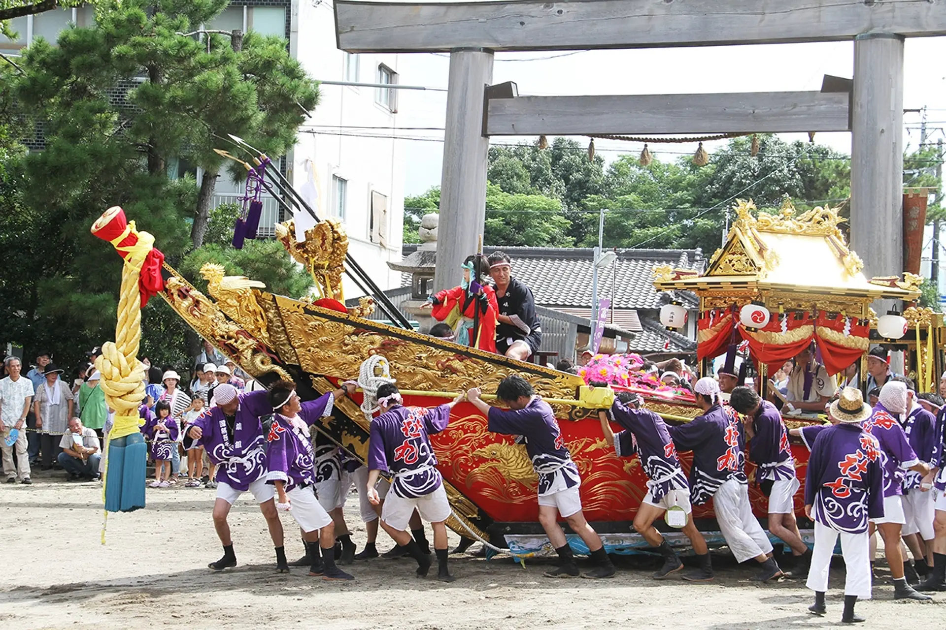 北島組の神社丸