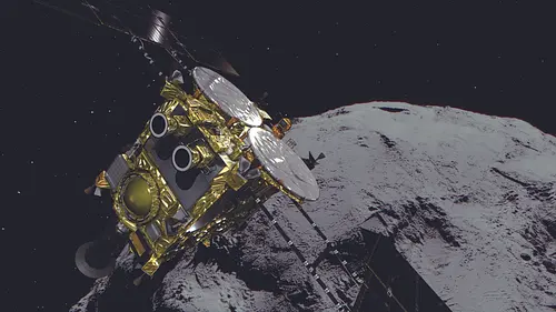 Asteroid probe Hayabusa 2 (C) JAXA