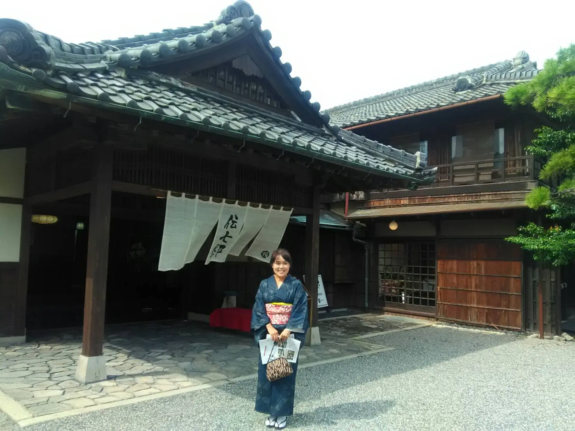 伝七邸の冷や麦御膳　2,200円（税込）