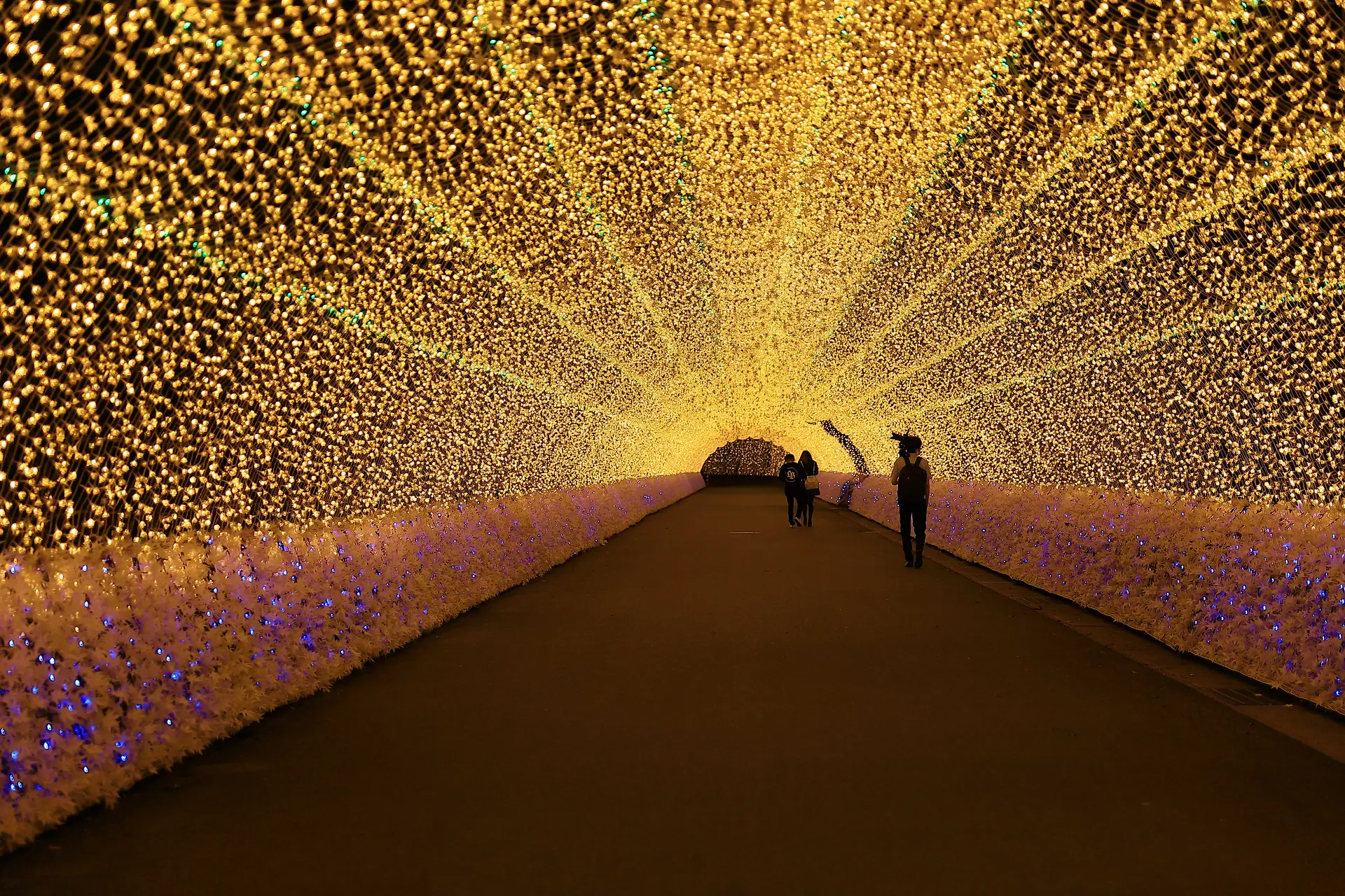 光りのイルミネーション