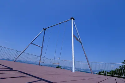 たちばな展望台の天空のブランコ（2）