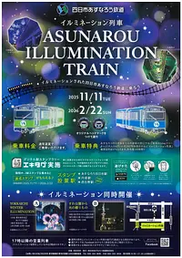 四日市あすなろう鉄道イルミネーション列車
