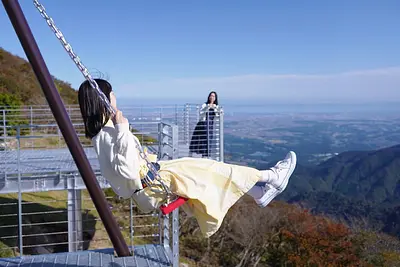 絶景ブランコ誕生で今、御在所ロープウエイが熱い!　秋冬の魅力を徹底レポートします