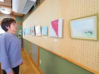 【展示】（波瀬駅）中谷みどり 絵画作品展