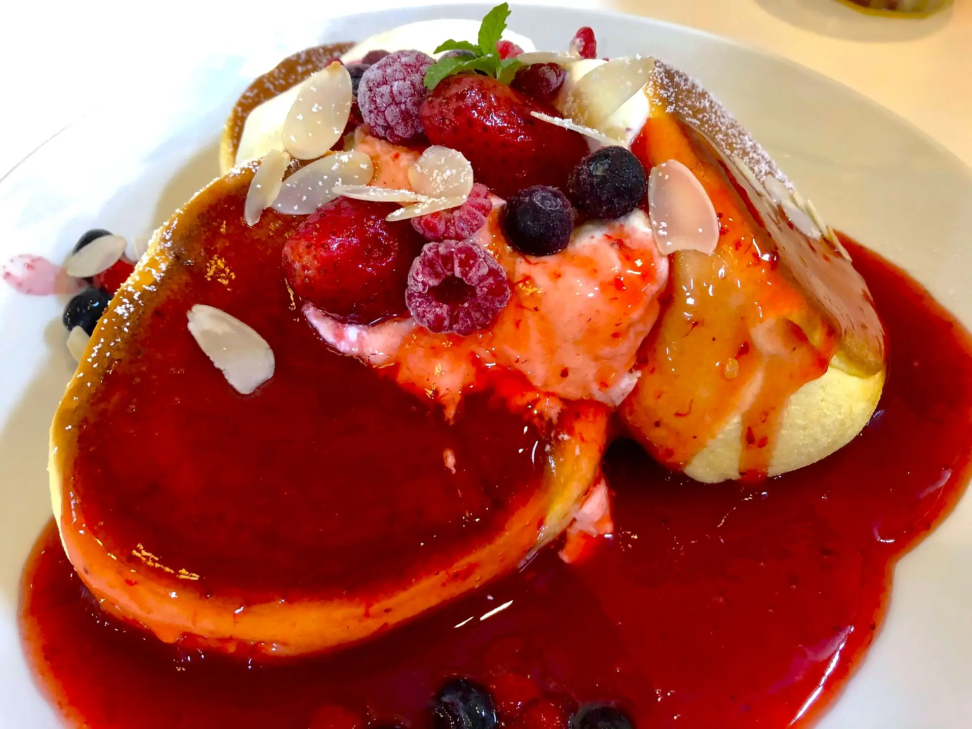 ミックスベリーパンケーキ