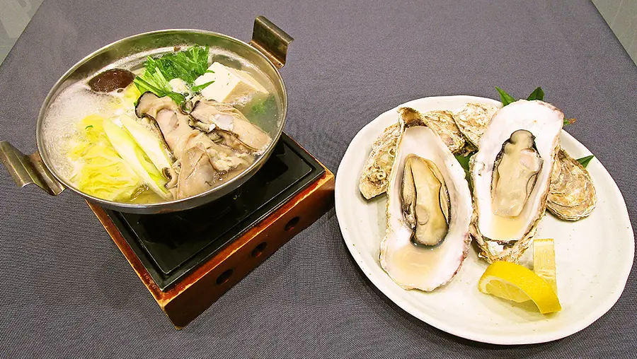 焼き牡蠣・牡蠣鍋三昧