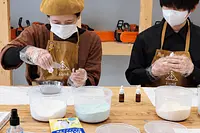 お風呂がちょっと楽しくなる♪アロマバスボムづくり