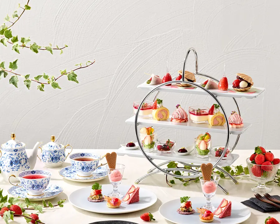 【都リゾート 志摩 ベイサイドテラス】 和洋のいちごのアフタヌーンティー2026