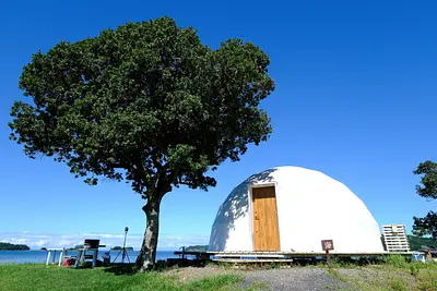 グランオーシャン伊勢志摩のグランピングドーム（1）