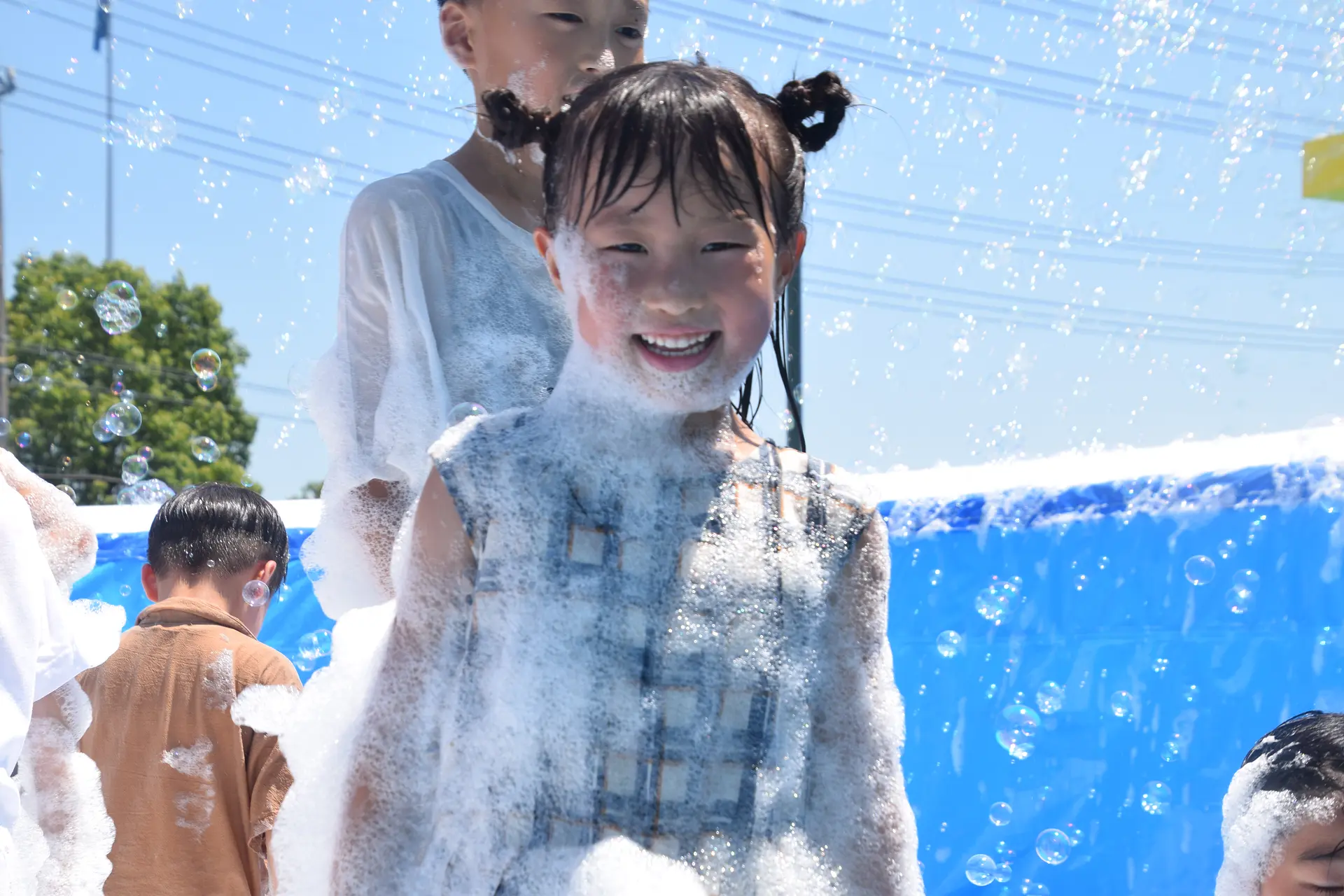 泡だけになって楽しめます