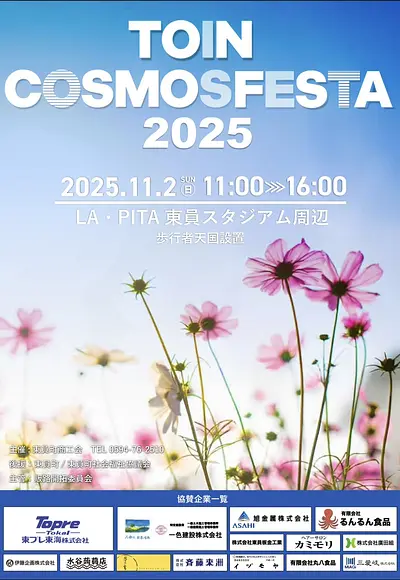 Toin Cosmos Festa チラシ