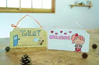 ウッドクラフト「ドアプレートコース」