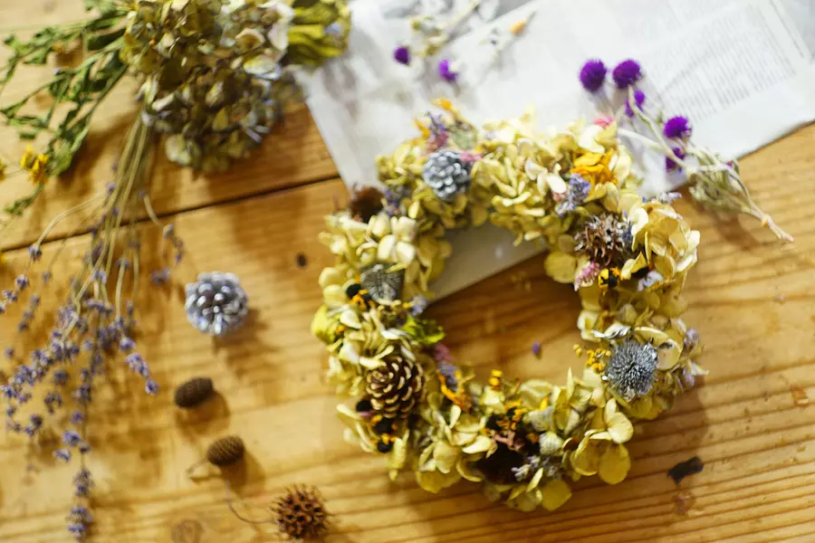 ハーブクラフト「リースコース」