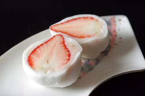 Daifuku aux fraises