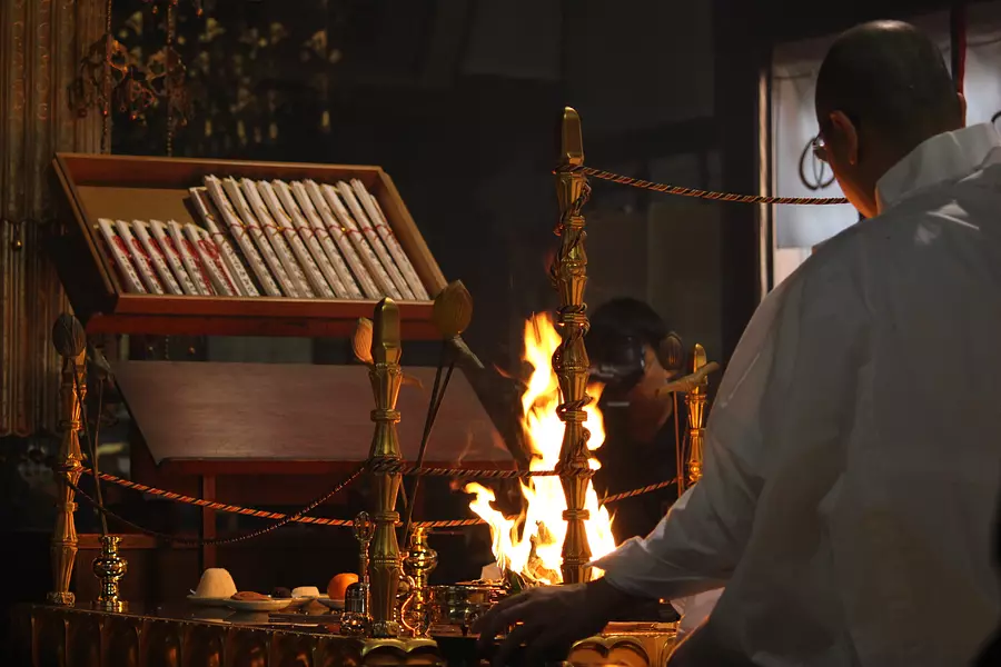 常福寺  木造五大明王の御開帳