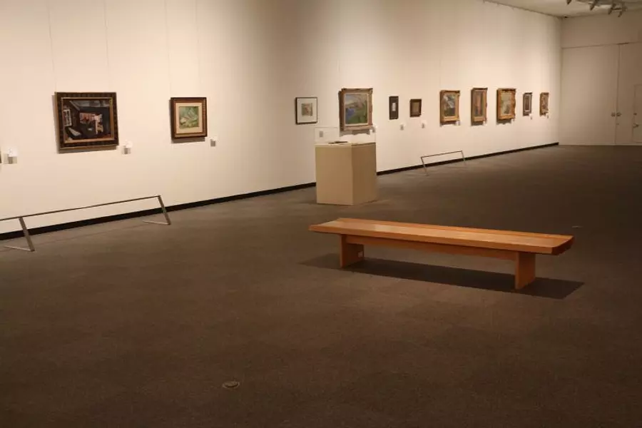 Museo de Arte de la Prefectura de Mie: vista de la exposición permanente