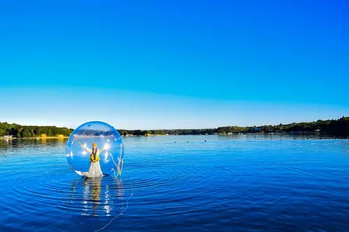 志摩自然学校的“水球®体验”是“我想在死之前去！” 《世界美景～体验版》中介绍