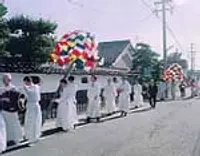 【忍山神社】　傘鉾