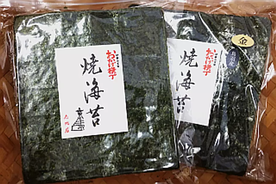 이세시마의 해초 가게 「미에교렌 판매」