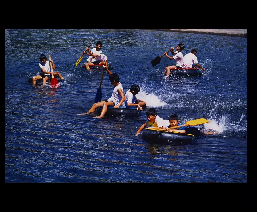 大里自然プールオープン
