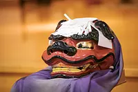 Shichi-Go-San Lion Head Ceremony
