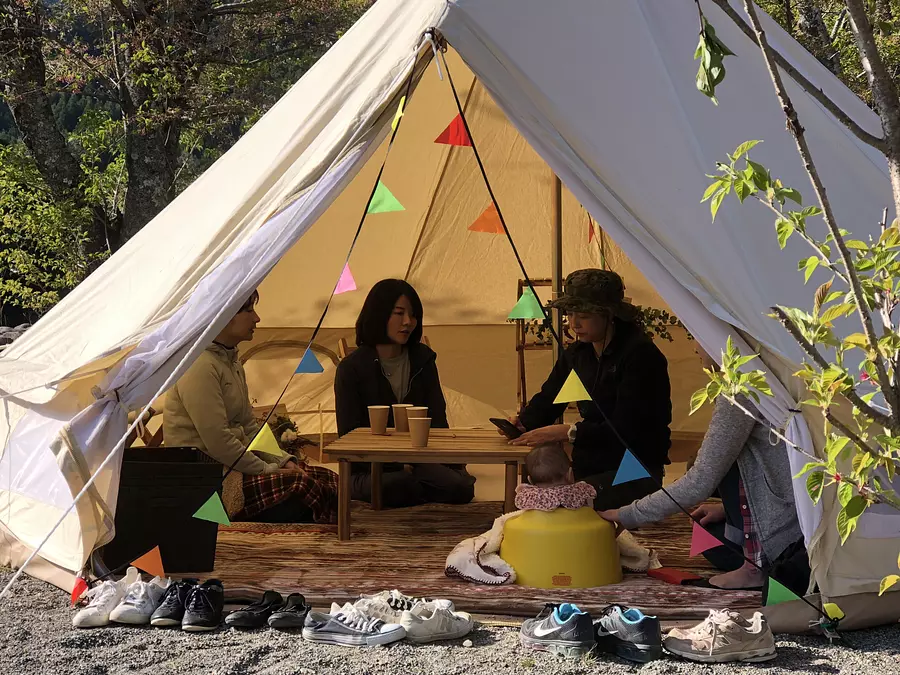 expérience de camping