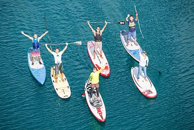 日本一の清流宮川でSUP