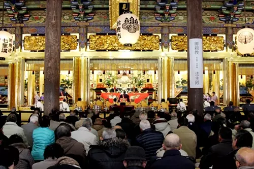 高田本山専修寺 お七夜